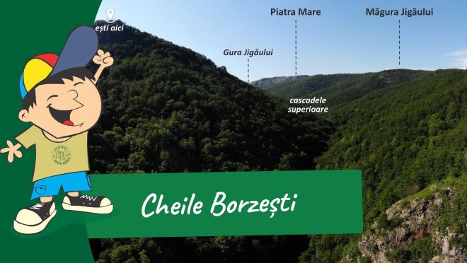 <span>Cheile Borzești / Colțul Corbului</span>